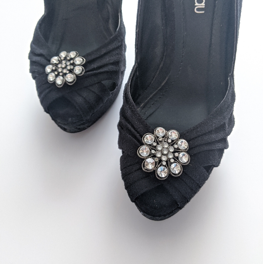 Rhinestone Crystal Shoe Clip Ons